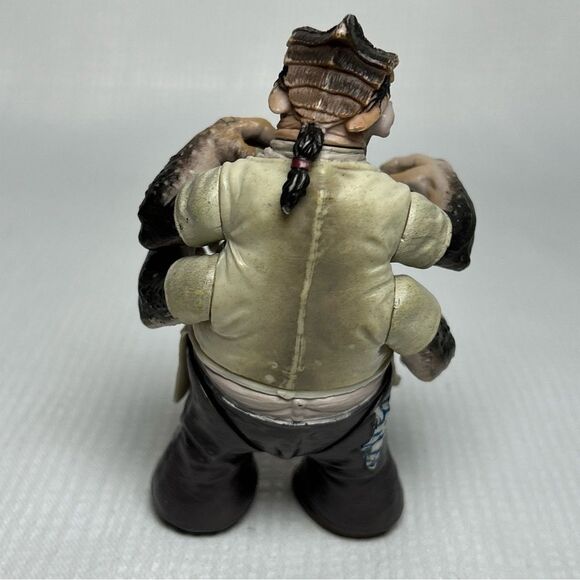 Hasbro 2002 Action Figure Dexter Jettster Star Wars Saga Alien & 2005 Han Solo - Picture 4 of 11